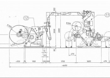 TECNICOL GUZZETTI   34 - RT -36 slitter rewinder