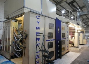 CARINT CYBERFLEX flexo printing machine 8 colors