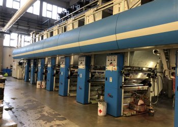 UTECO E-PRESS Impresora huecograbado 8 colores