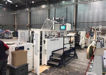 WINDMÖLLER & HÖLSCHER TRIUMPH 5QT / SK / SERVO SOS Papier Blockboden / Kreuzboden Beutelmaschine