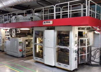 SCHIAVI BOBST ALPHA Флексографской печатной машины 8 colors