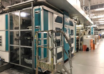 UTECO ONYX 876 Flexo central drum printing press 8 colors