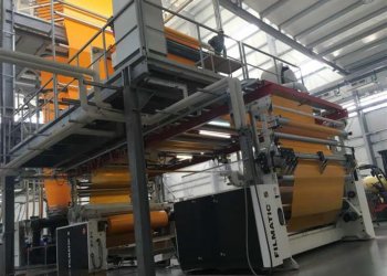 3 layers WINDMÖLLER & HÖLSCHER VAREX blown film machine