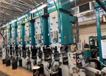 ROTOGRAPH 520 Rotogravure press 6 colors