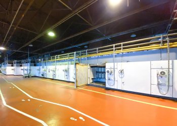 3 capas BRUCKNER  Linea de extrusion para bi-orientado