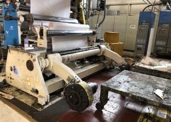 MB HOT MELT, WAX COATER LAMINATOR Kaschierung und laminirung Maschine COMBI / INTECHANGEABLE TROLLEY