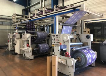 DCM  Kaschierung und laminirung Maschine SOLVENTLESS