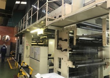 CARINT- C&C FLEXO Cyberflex 1708 flexo printing machine 8 colors