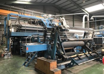 3 couches COLINES Air bubble line Machine de extrusion de film cast