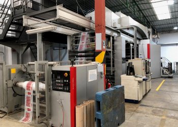 COMEXI FB2108 flexo press 8 colors