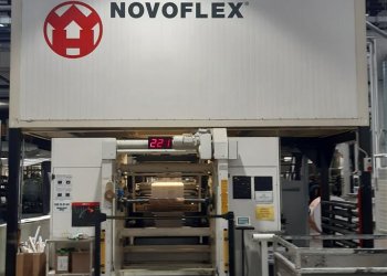 WINDMÖLLER & HÖLSCHER NOVOFLEX Flexo central drum printing press 8 colors
