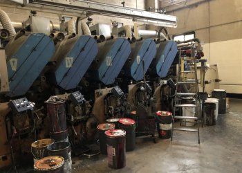 RCL Rotoshftless 430 Tiefdruck maschine 8 farben