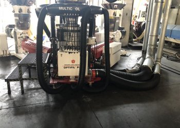 3 schichten WINDMÖLLER & HÖLSCHER Optimex Blastfolie-extrusionanlage