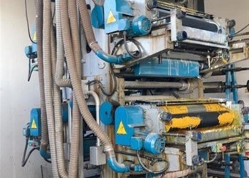 OMAT Derthona Flexo stack printing machine