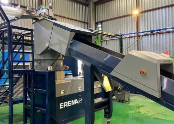 EREMA INTAREMA 906 TE ECO SAVE Kunststoffe recycling  Anlage