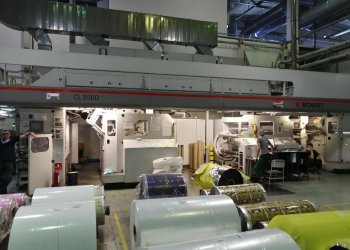 BOBST ROTOMEC CL850D Kaschierung und laminirung Maschine COMBI / INTECHANGEABLE TROLLEY