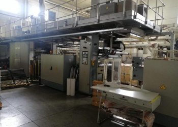 FLEXOTECNICA TACHYS flexographic printing machine 8 colors