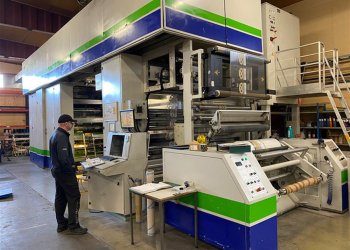 BIELLONI  flexo press 8 colors