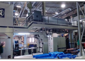 FISCHER & KRECKE FP A-8 Flexo central drum printing press 8 colors