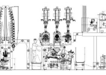 DAVIS STANDARD - ERWEPA  Laminadora de extrusion