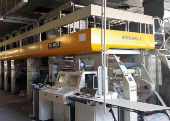 ROTOMEC RS4003 Macchina da stampa rotocalco 8 colori