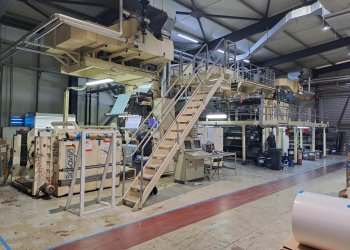 SCHIAVI BOBST RIGEL flexo printing machine 8 colors