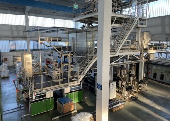 7 layers MACCHI COEX 7 blown film plant