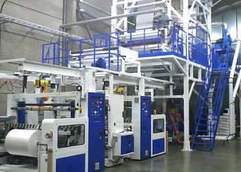 1 layers LMC LUNG MENG blown film machine