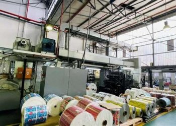 CARINT GEMINI 1206 DFB – MOD. 120 flexo printing machine 6 colors