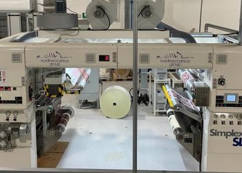 NORDMECCANICA SIMPLEX Kaschierung und laminirung Maschine SOLVENTLESS