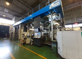 UTECO ONYX 110 Maquina flexografica 10 colores