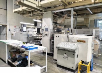 SCHIAVI SIGMA Flexo central drum printing press 8 colors