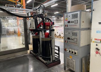 DOPAG Pumping Mixing unit for  solventless adhesives