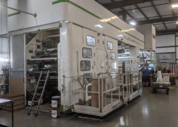 BIELLONI AXIOMA flexographic printing machine 10 colors