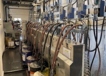 OFEM ARENA Flexodruck Maschine 8 farben