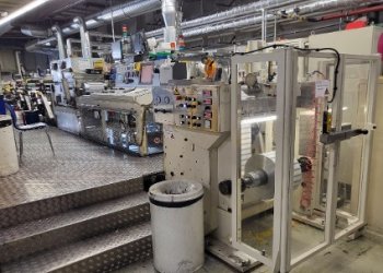 BHS F400-3FUV Maquina flexografica