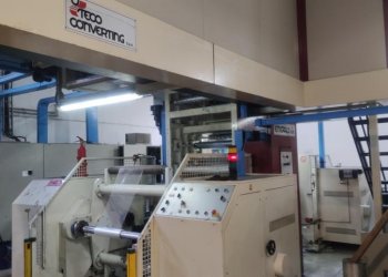 UTECO EMERALD 825 flexo printing machine 8 colors