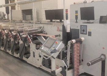 OMET Xflex X6 430 narrow web flexo printing machine