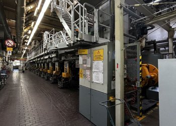 SCHIAVI CONCORDE Rotogravure printing machine 9 colors