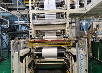 3 layers BANDERA  blown film machine