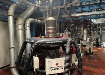 1 capas WINDMÖLLER & HÖLSCHER Varex Linea de extrusion