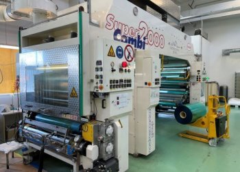 NORDMECCANICA SUPER COMBI 2000 Accoppiatore / spalmatrice COMBI / INTECHANGEABLE TROLLEY