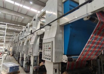 DCM Brio Gravure printing machine 9 colors