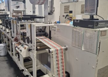 OMET Flexy servo 330 Impresora flexo para etiquetas