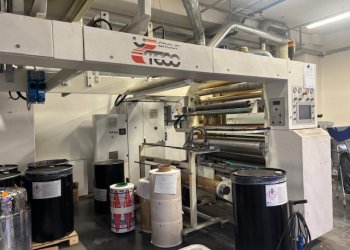 UTECO Izar Kaschierung und laminirung Maschine SOLVENTLESS