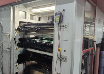 UTECO TOPAZ 608 Flexo central drum printing press 6 colors