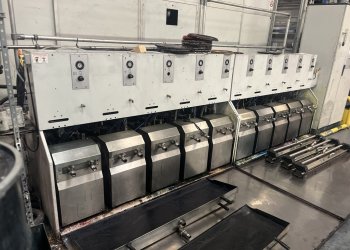 UTECO ONYX 108 GL flexographic printing machine 10 colors