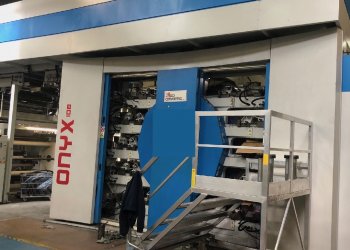 UTECO ONYX 108 GL Flexo printer 10 colors