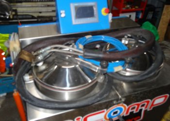 SVECOM Pumping Mixing unit  for  solventless adhesives