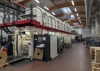 WINDMÖLLER & HÖLSCHER Heliostar S Rotogravure printing machine 8 colors